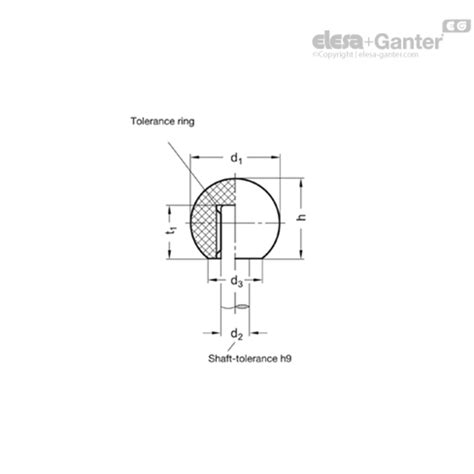 DIN 319 KU 20 B5 L Kopen Bestel Bij Elesa Ganter B V