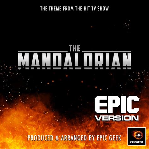 The Mandalorian Main Theme From The Mandalorian Epic Version