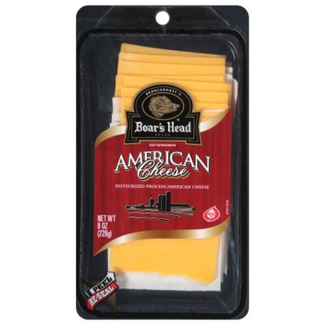 Boars Head Yellow American Cheese 8 Oz Frys Food Stores