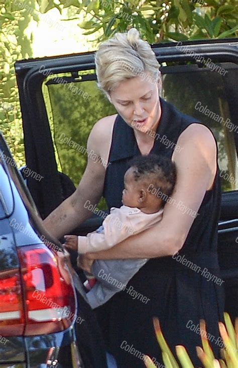 Gorgeous Pictures Of Charlize Theron With Newly Adopted Baby Daughter