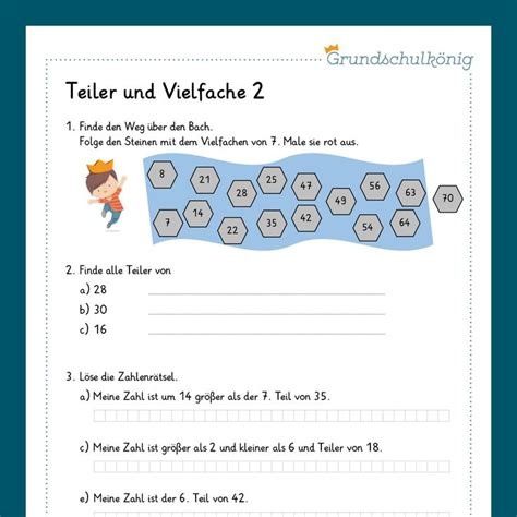 Was Enth Lt Das K Nigspaket Teiler Und Vielfache F R Mathe In Der