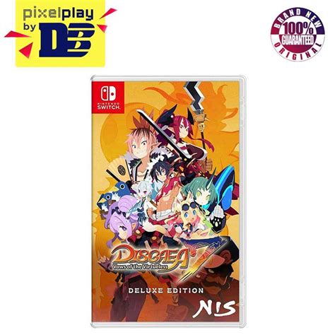 Nintendo Switch Disgaea Vows Of The Virtueless Deluxe Edition Us