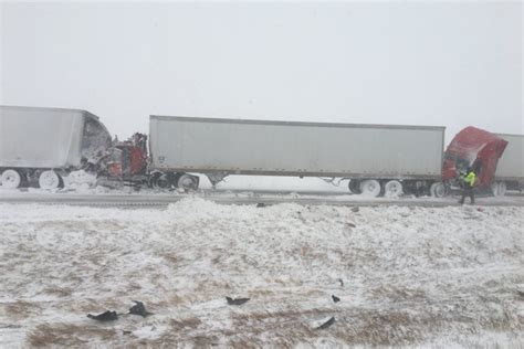 Police Say More Than 100 Vehicles Involved In Icy Highway Pileup