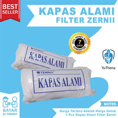 Kapas Alami Filter Saringan Air Zerni Zernii Lazada Indonesia