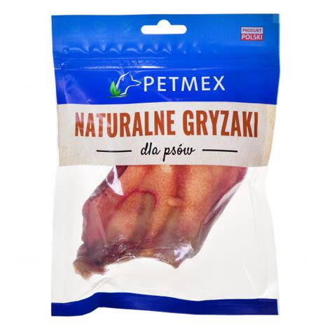 Gryzak Dla Ps W Petmex Ucho Wieprzowe G Szt Krakvet Pl