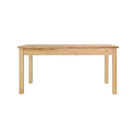 Table 4 pieds L 160 allonge FÉLICIEN bois massif Mr Scandinave