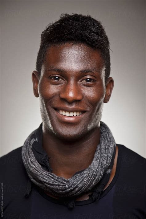 "Portrait Of A Normal Black Man Smiling" by Stocksy Contributor ...