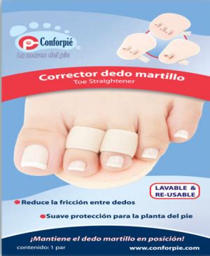 Corrector de Dedo Martillo Conforpie x 1 Par Compre en línea en su