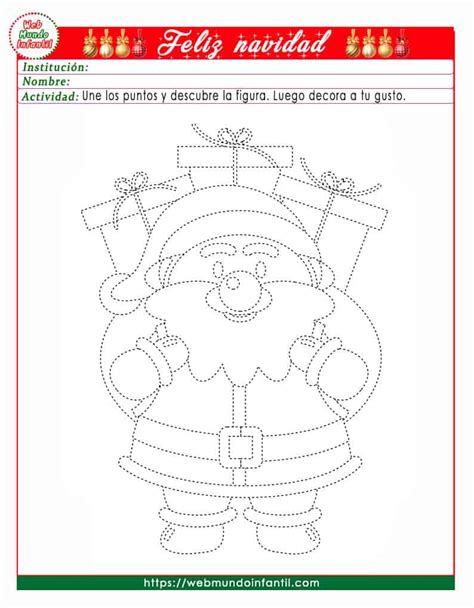 Ejercicios De Grafomotricidad Para Navidad ¡una Fecha Muy Especial