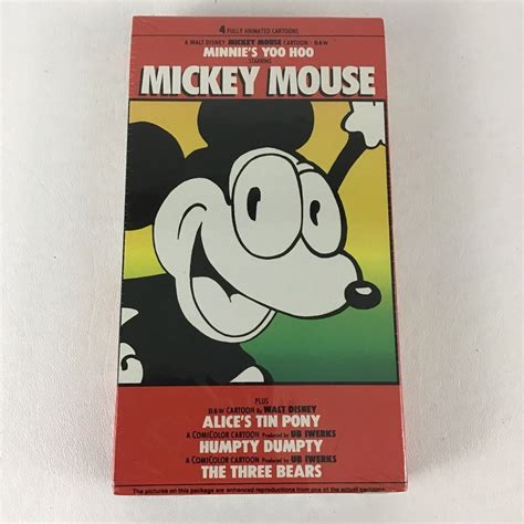 Minnie S Yoo Hoo Mickey Mouse Vhs Tape Cartoons Animation The Best