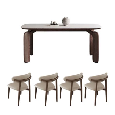 Dining Elegance Modern Simple Dining Table And Chair Combination 5 Piece Dining Set Wayfair