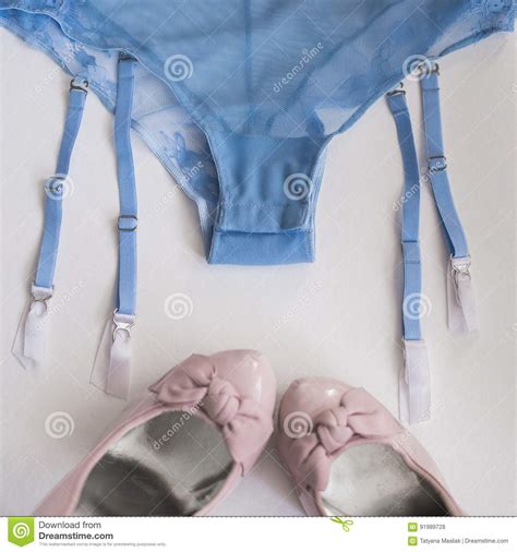 Lacy Lingerie Womens Underwear On White Background Closeup Lingerie Stock Photo Image Of