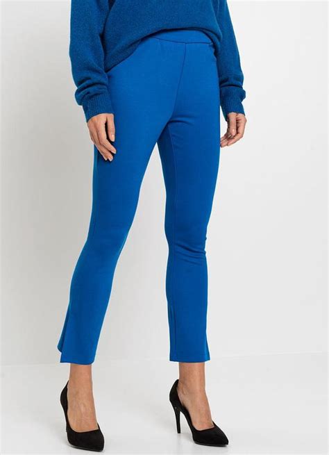 Calça Azul Royal em Bengaline bonprix