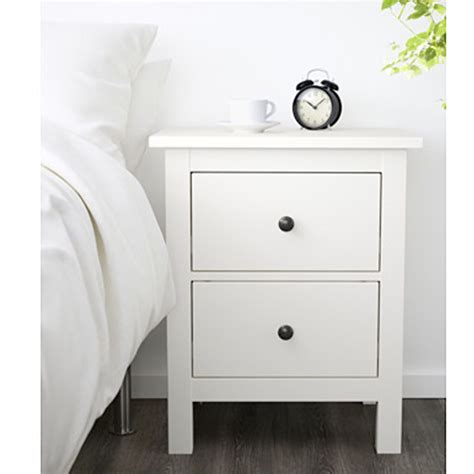 Ikea Hemnes Commode Avec Tiroirs Blanc Table De Chevet Armoire Neuf