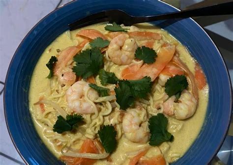 Laksa aux crevettes curry jaune de Soö dS Cookpad