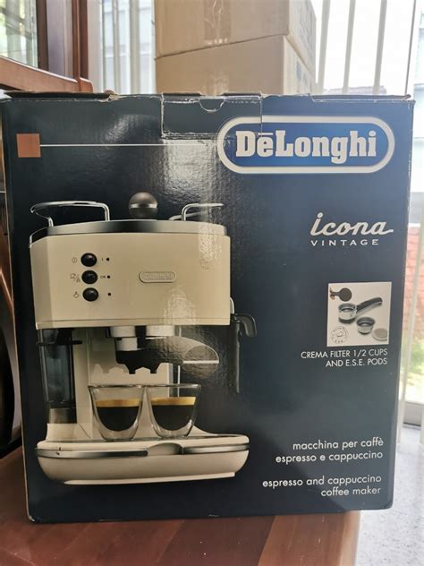 Delonghi ECOV310 BG Vintage Icona Espresso Coffee Machine TV Home