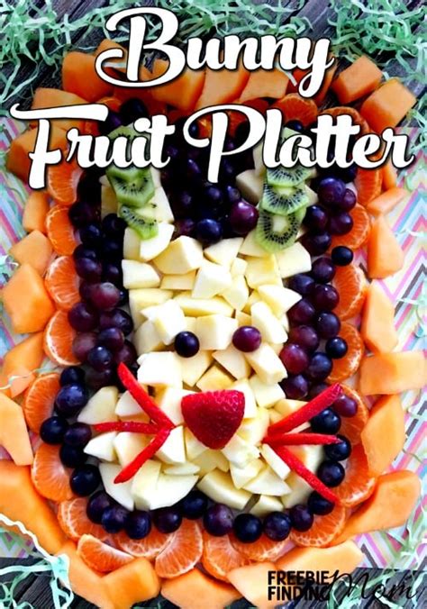 Easter Fruit Arrangement Idea Bunny Fruit Platter