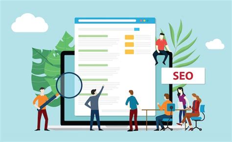 Premium Vector Seo Search Engine Optimization