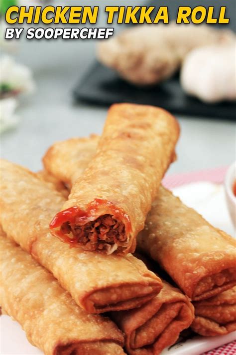 Chicken Tikka Spring Rolls Recipe Recipe Homemade Tikka Masala By