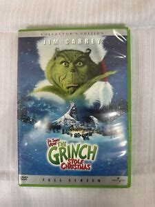 How The Grinch Stole Christmas 2000 Film DVDs Widescreen For Sale EBay