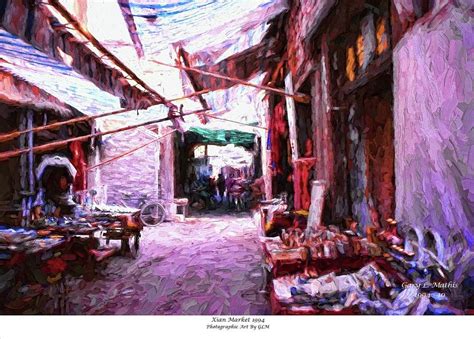 Xian Market 1994 Photograph By Gary Mathis Fine Art America