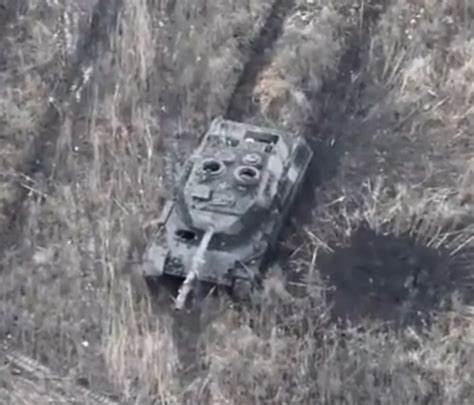 First Ukrainian Leopard 1a5 Destroyed By Russian Army Defence