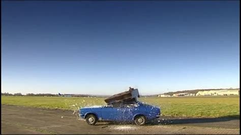 Top Gear Drops A Piano On The Morris Marina YouTube