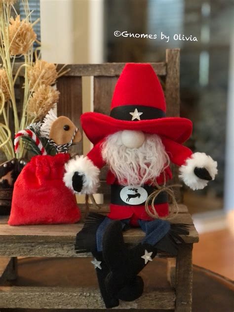 Cowboy Santa - Etsy