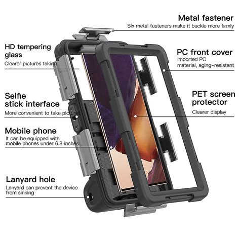 Diving Mobile Phone Case 15m Underwater Waterproof Cell Phone Cover For ...