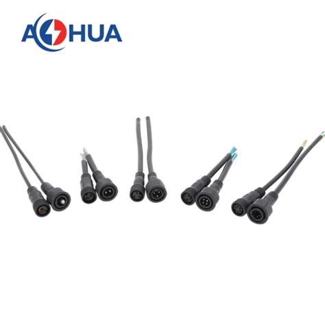 Ahua Pin Solar Panel Light Power Input Cable Solution Male Female