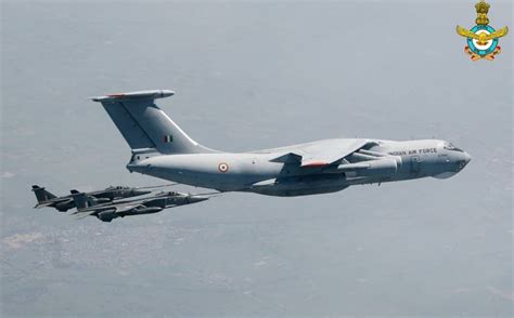 IAF IL 78 MKI Aerial Refuelling Aircraft Helping Fighter Jets Get