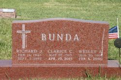 Richard Joseph Bunda Find A Grave Memorial