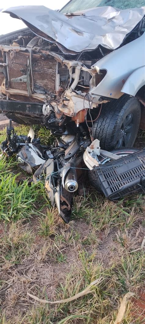 Rapaz Morre Em Acidente Indo Para O Trabalho Em Campos Novos Paulista