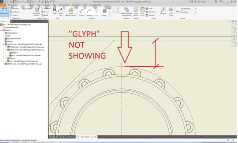 Solved Not Able To Do Tangent Dimensioning Autodesk Community