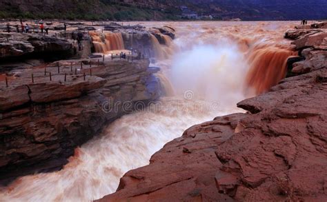 Il Fiume Giallo In Cina Fotografia Stock Editoriale Immagine Di