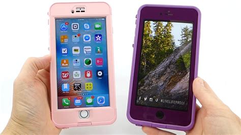 Love The Pink Lifeproof Nuud On My Rose Gold Iphone 6sis It Better Than The Fre Youtube