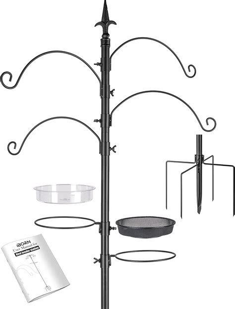 Iborn Bird Feeders Hanging Station Wild Bird Feeding