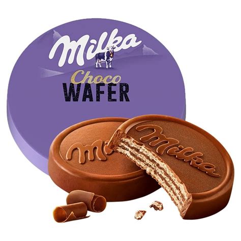 Milka Choco Wafer Wafelek z kremem kakaowym oblany czekoladą mleczną 30