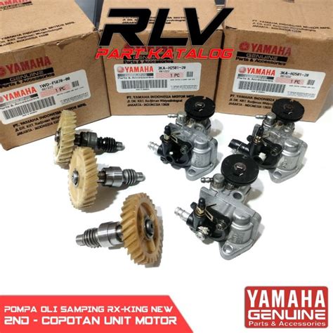 POMPA OLI ASSY RX KING NEW OIL PUMP RXK SERIES TAHUN MUDA COPOTAN