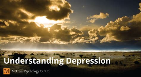 Understanding Depression Mclean Psychology Centre