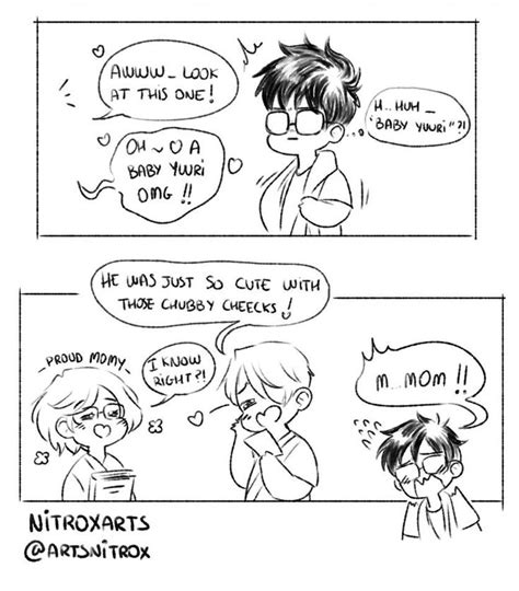 BABY CHEEKS By NitroxArts On DeviantArt Yuri On Ice Comic Yuri On Ice Gay Ice Skater