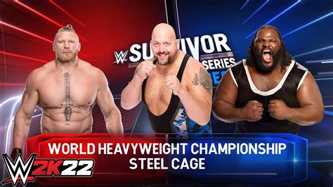 Big Show Vs Brock Lesnar Vs Mark Henry Championship Triple Threat