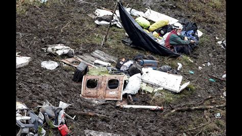 INEDITO Novas Imagens Fortes de destroços e Corpos da queda do Avião