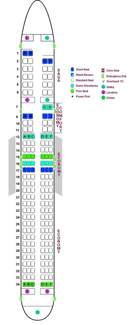 4 Photos Icelandair Seat Map 757 200 And View Alqu Blog