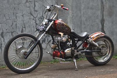 Honda Cb Modif Chopper