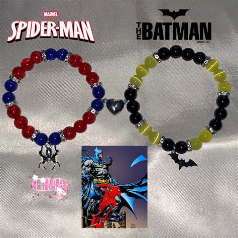 Spiderman X Batman Bracelets Diy Bracelets Patterns Diy Bracelet