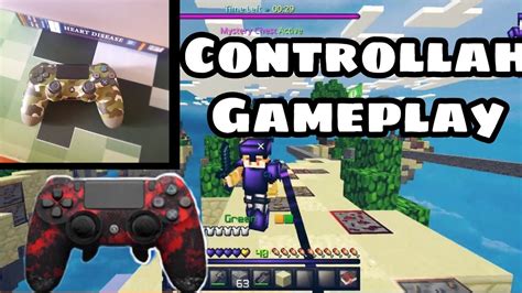 Hive Skywars Controller Gameplay Hive Bedrock MCPE Controller YouTube