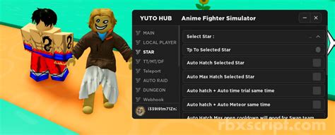 Anime Fighters Simulator Auto Hatch Auto Farm More Scripts Rbxscript