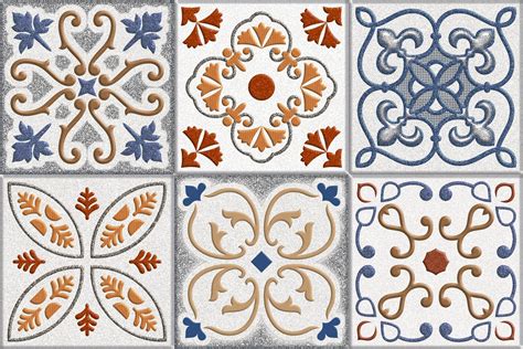 Buy Hhg Morrocan Art Multi Hl Floor And Wall Tiles Online Orientbell