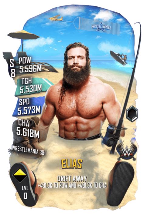 Ezekiel Elias Wwe Supercard Roster